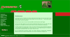 Desktop Screenshot of hundeseiten.eu